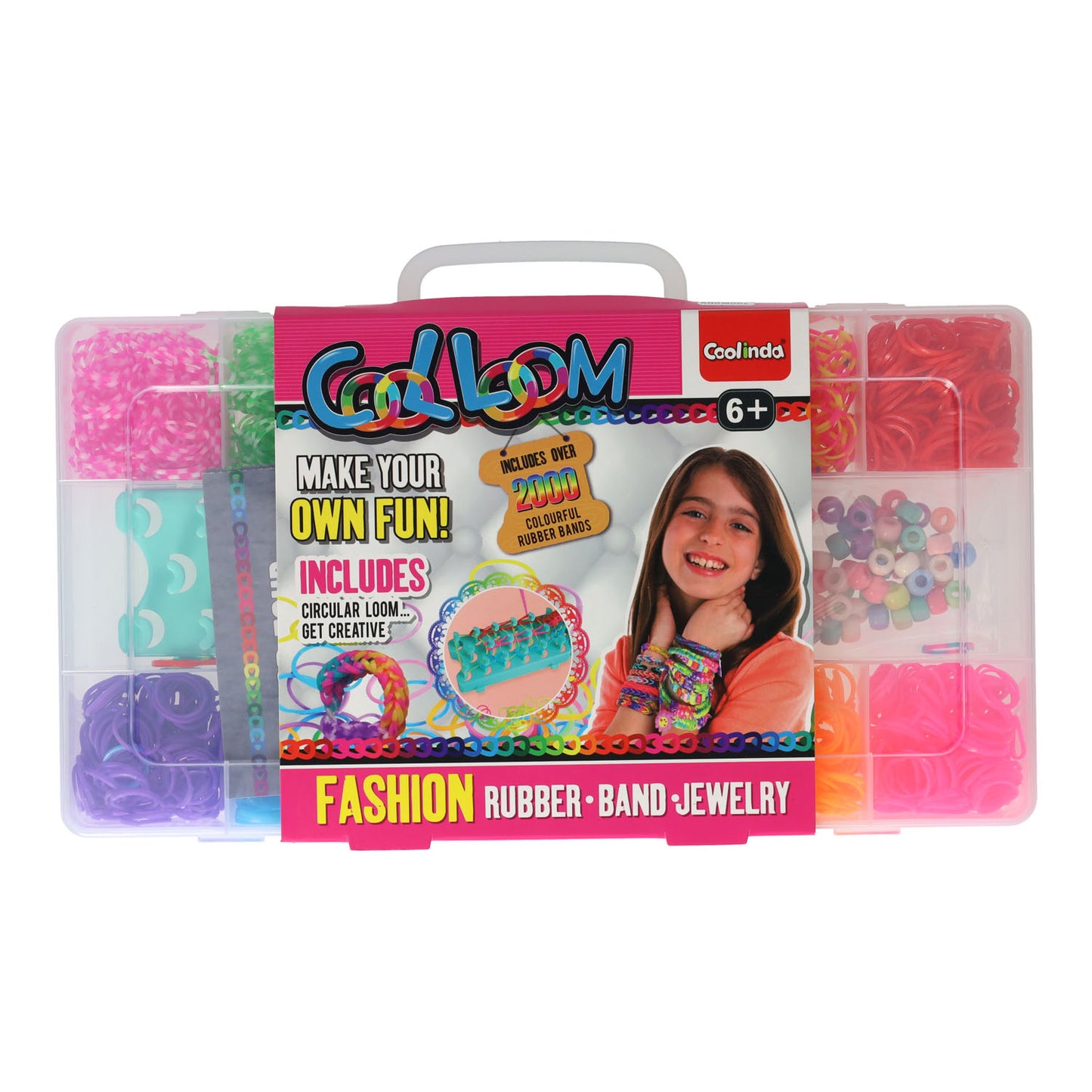 Paulinda Cool loom in opbergbox, 2000dlg.
