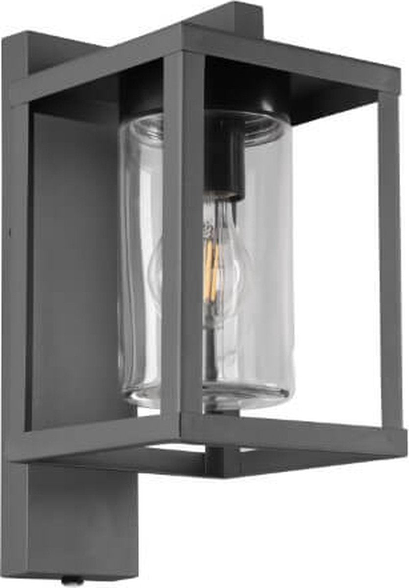 TRIO lunga - wandlamp - antraciet - excl. 1x e27 4w - buitenverlichting - ip44