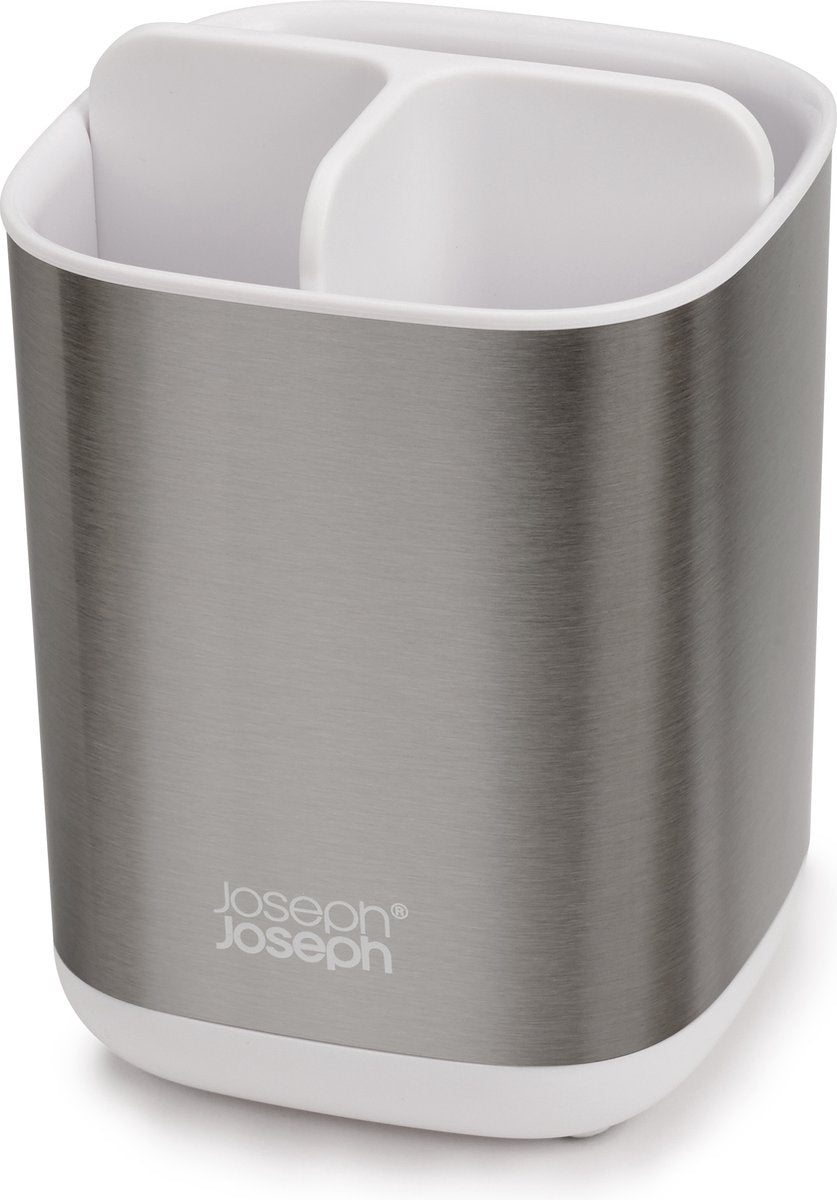Joseph Joseph Easystore steel tandenborstelorganiser - wit -