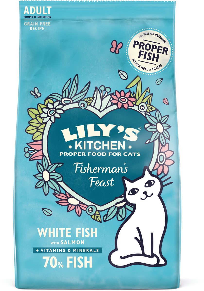 Lily's Kitchen - fisherman's feast fish kattenvoer