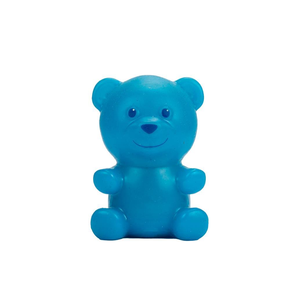 Jiggly Pets Gummymals gummy bear 12 cm + licht en geluid blauw