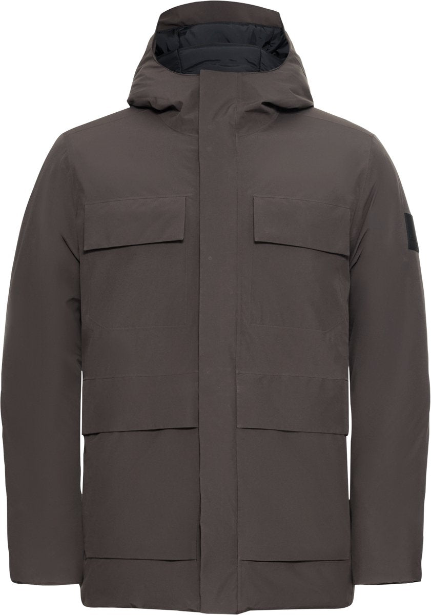 Jack Wolfskin brandenburger jkt m heren outdoorjas - peat