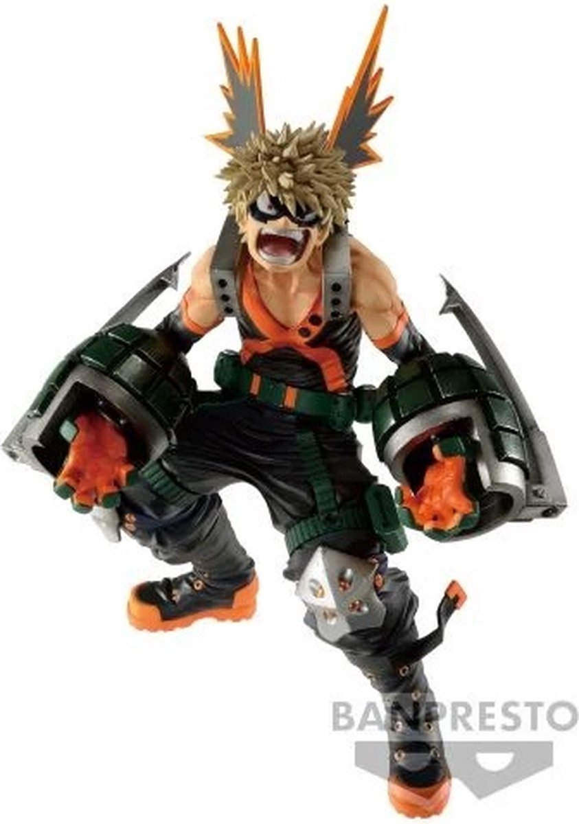 Banpresto Co., Ltd. My hero academia - banpresto chronicle super master stars piece - katsuki bakugo statue 20cm