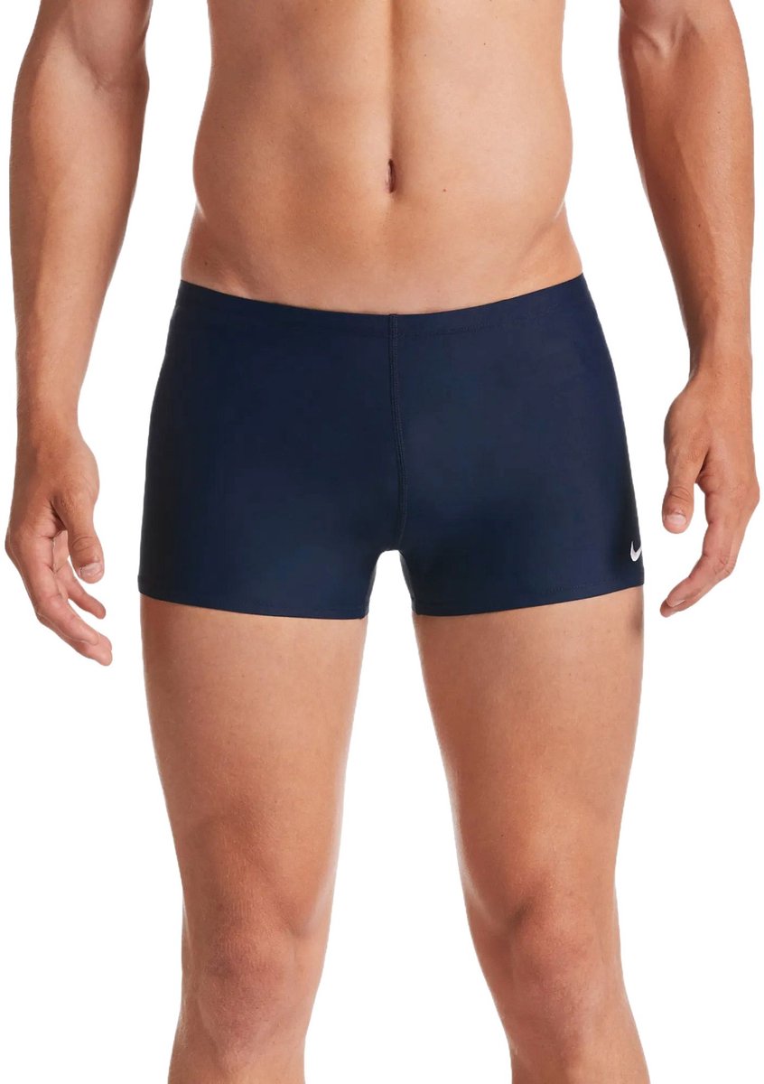 Nike solid square leg zwemboxer heren - maat 34