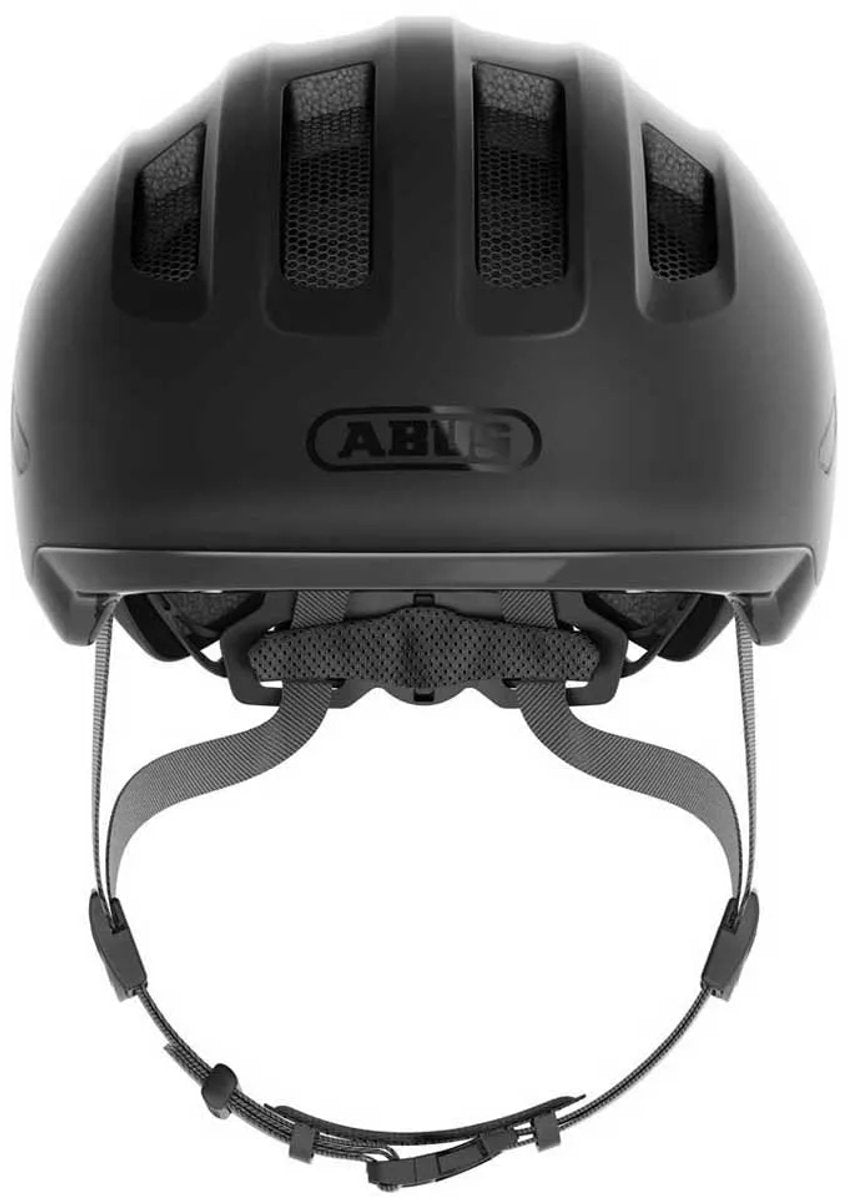 ABUS Fietshelm smiley 3.0 ace led velvet black m - 50-55 cm - zwart - geschikt voor gebruik op kinderfietsen - 250 g