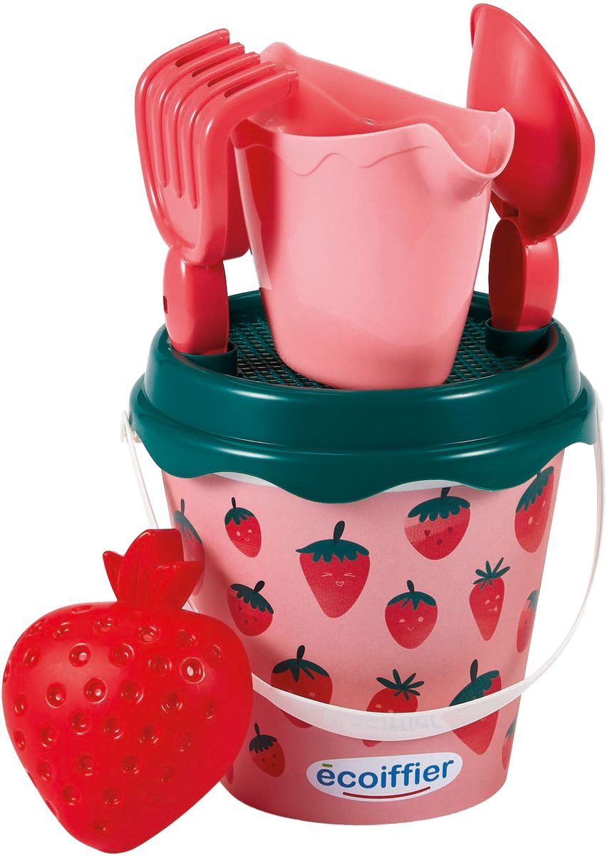 Écoiffier Ecoiffier strandset aardbei - 6dlg.
