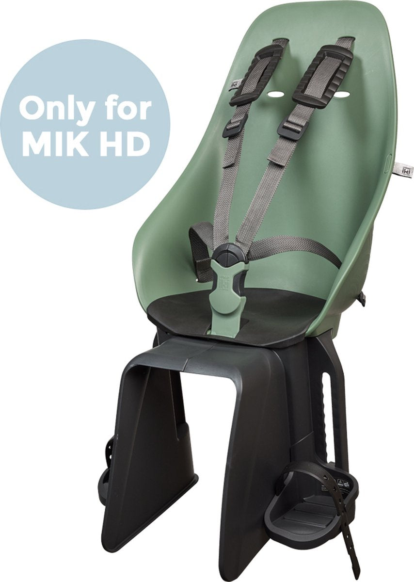 Urban Iki fietsstoeltje achter ta–ke mik hd - icho green bincho black