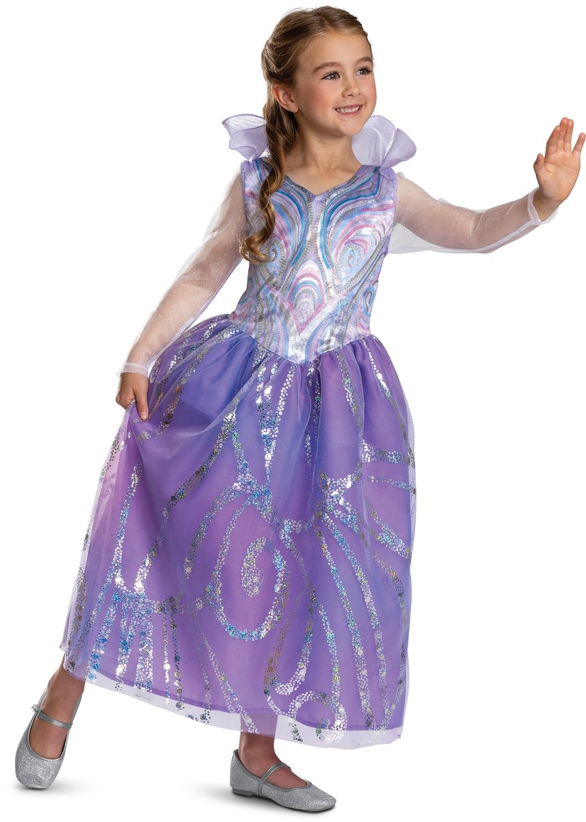 Disguise Wicked glinda kinderkostuum, officieel gelicentieerd door , comfortabele pasvorm en gedetailleerd ontwerp, maat xs 3t tot 4t