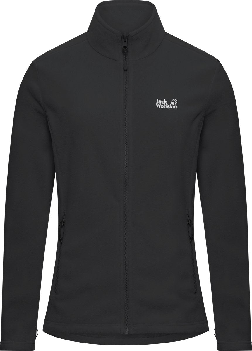 Jack Wolfskin taunus 100 fz w dames outdoorjas-black