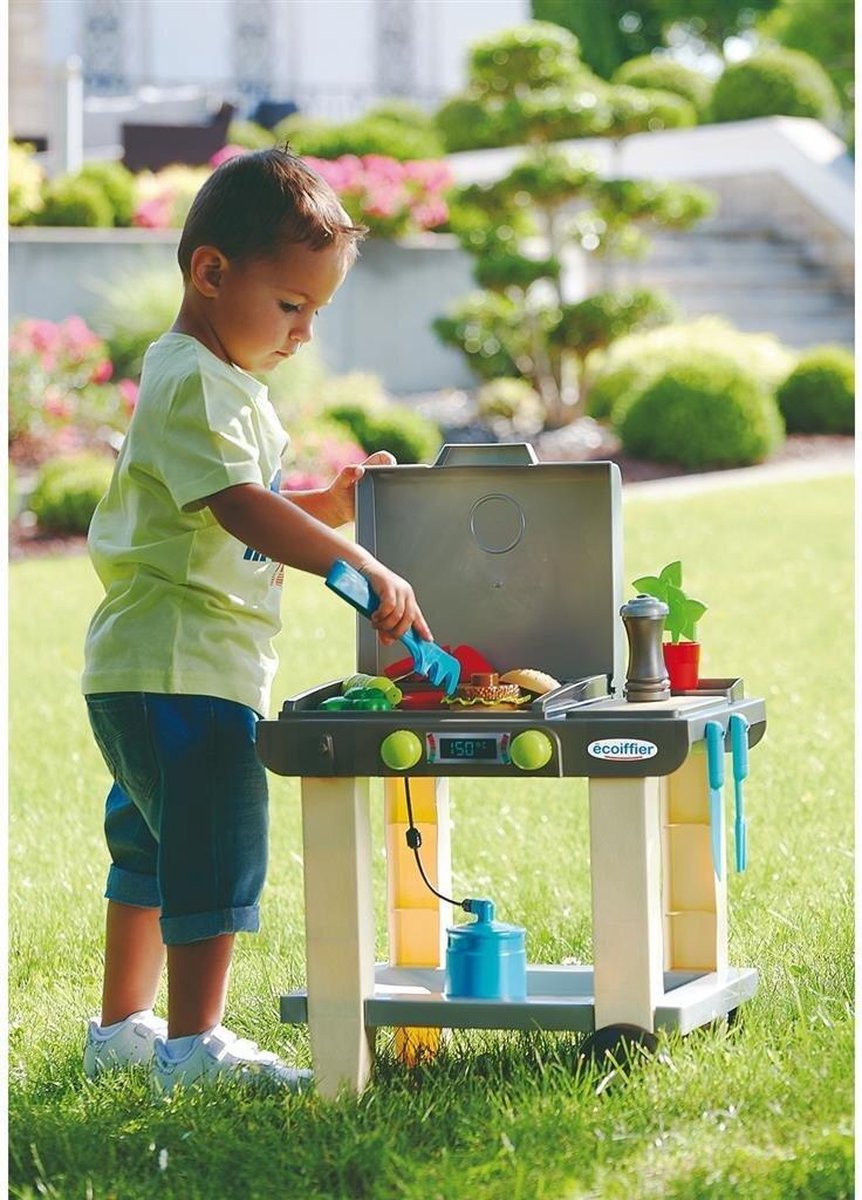 Ecoffier Ecoiffier – plancha speelbarbecue – 18 mnd – 2 wielen