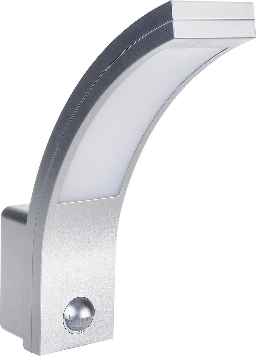 Maclean Led-lamp met infrarood bewegingssensor mce244 s 750lm 10w ip54 energy zilver