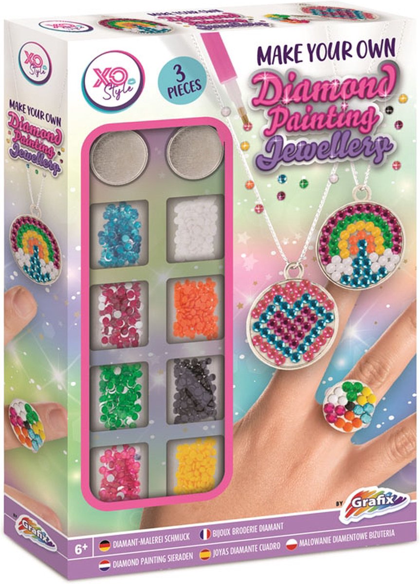 Grafix Maak je eigen diamond painting sieraden