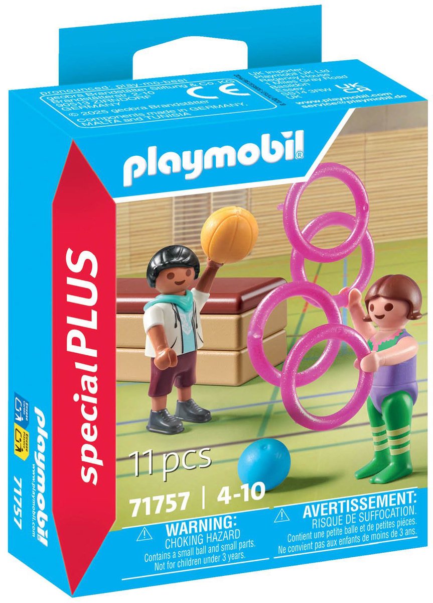 PLAYMOBIL special plus gymnasten 71757