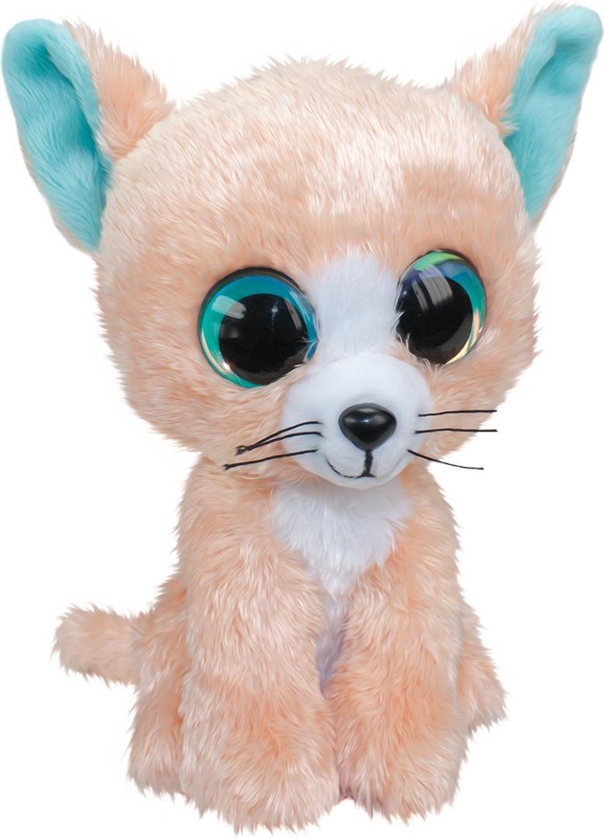 Lumo Stars knuffel - kat peach, 24cm