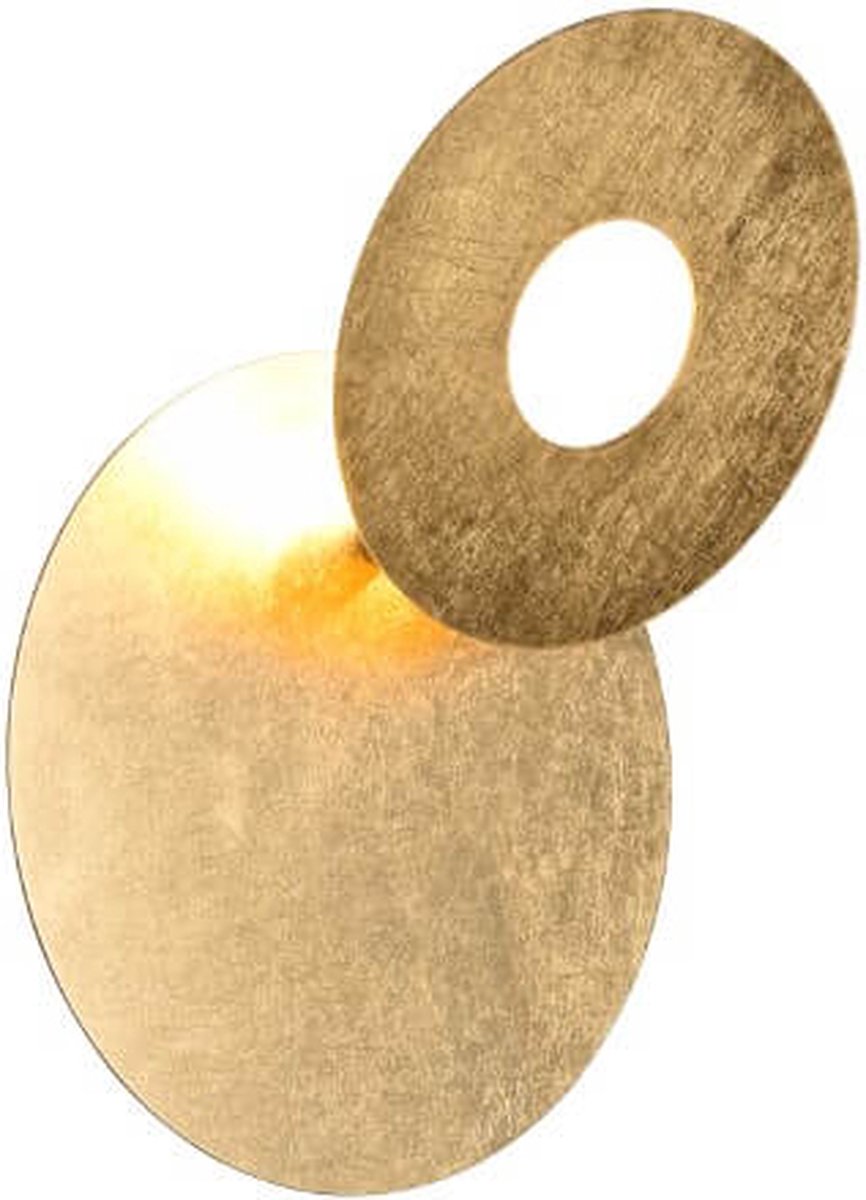 TRIO leano - wandlamp - goud - incl. 1x smd 6w - indirecte belichting - draaibaar