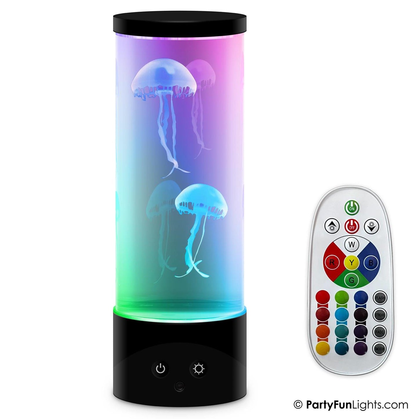 PartyFun Lights Tafellamp jellyfish led muti colour