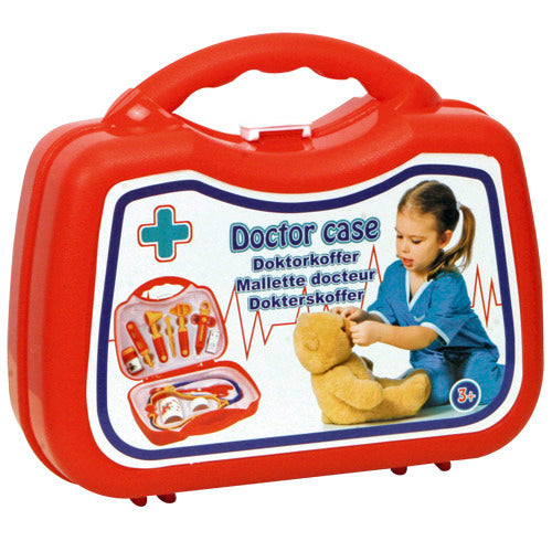 Basic Dokterskoffer rood
