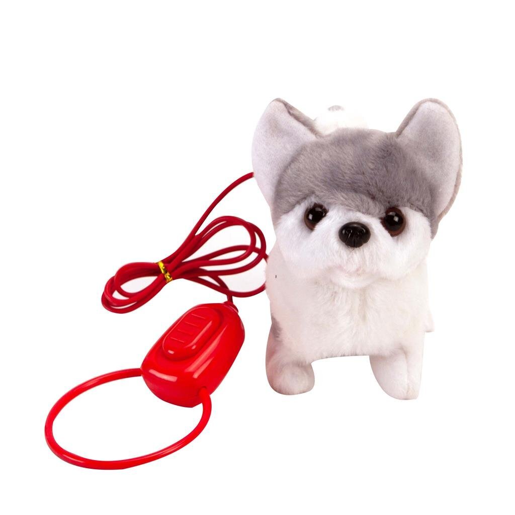 Basic Loop en blaf pluche hondje assorti