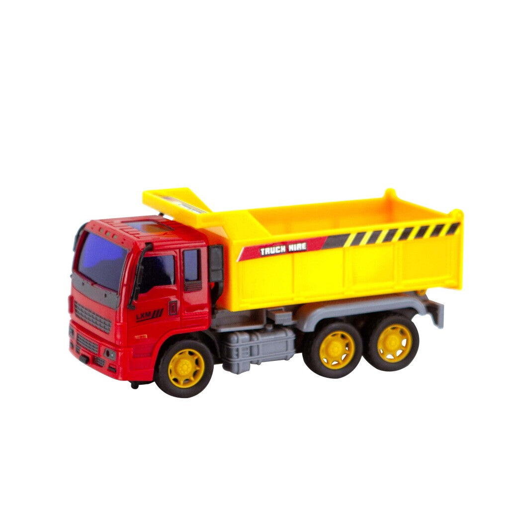 Basic Kiepwagen rood geel