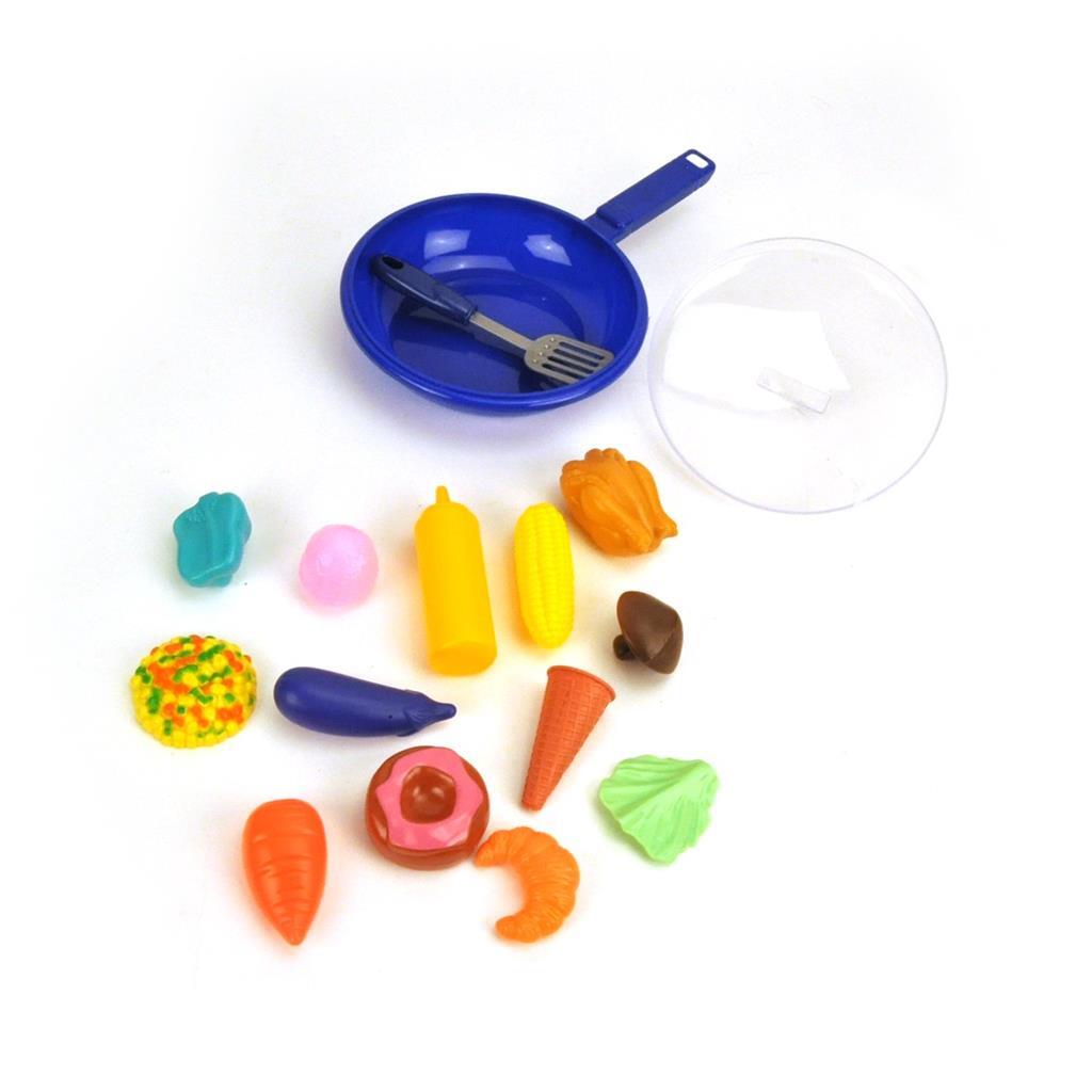 Basic Pan met voedsel