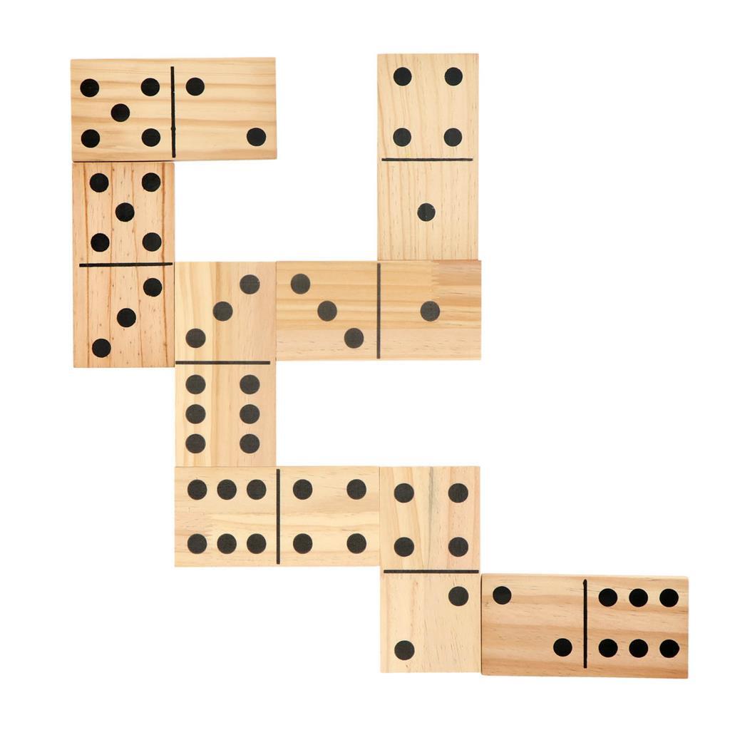 Alert outdoor houten xl domino 28-delig