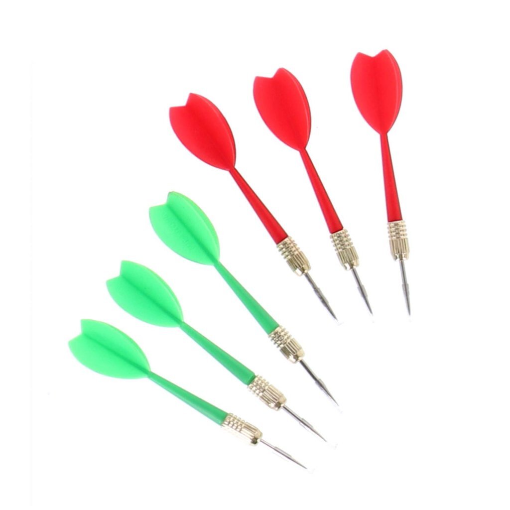 Overige Merken Dartboard tweezijdig + 6 pijlen 37 cm