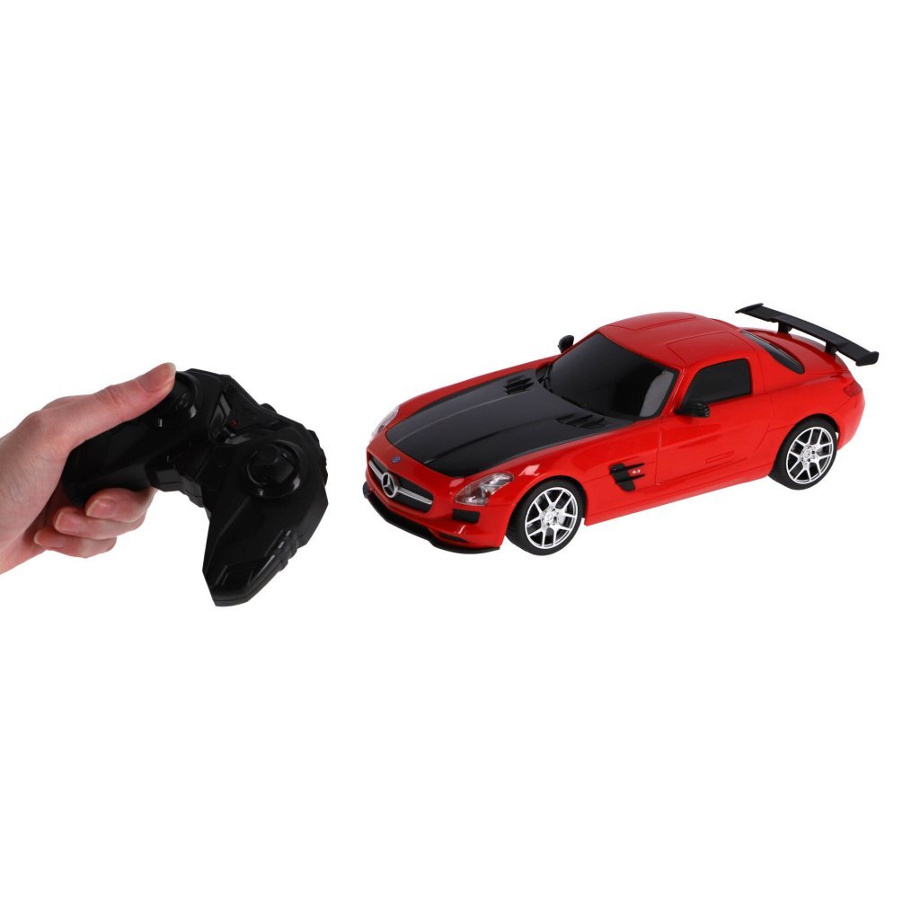 Kool Speed Rc mercedes-benz sls amg gt final edition 1:16 + licht rood zwart