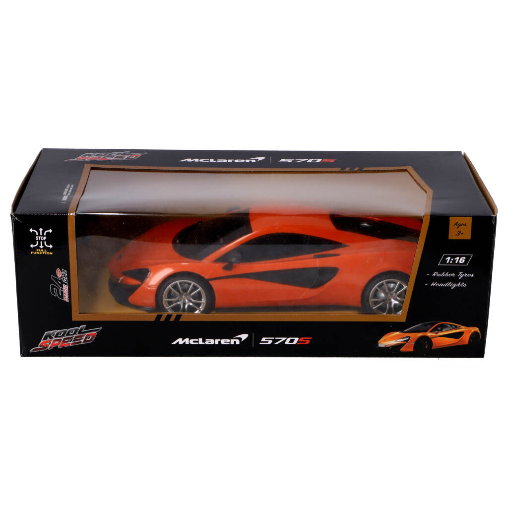 Kool Speed Rc mclaren 5705 1:16 + licht oranje