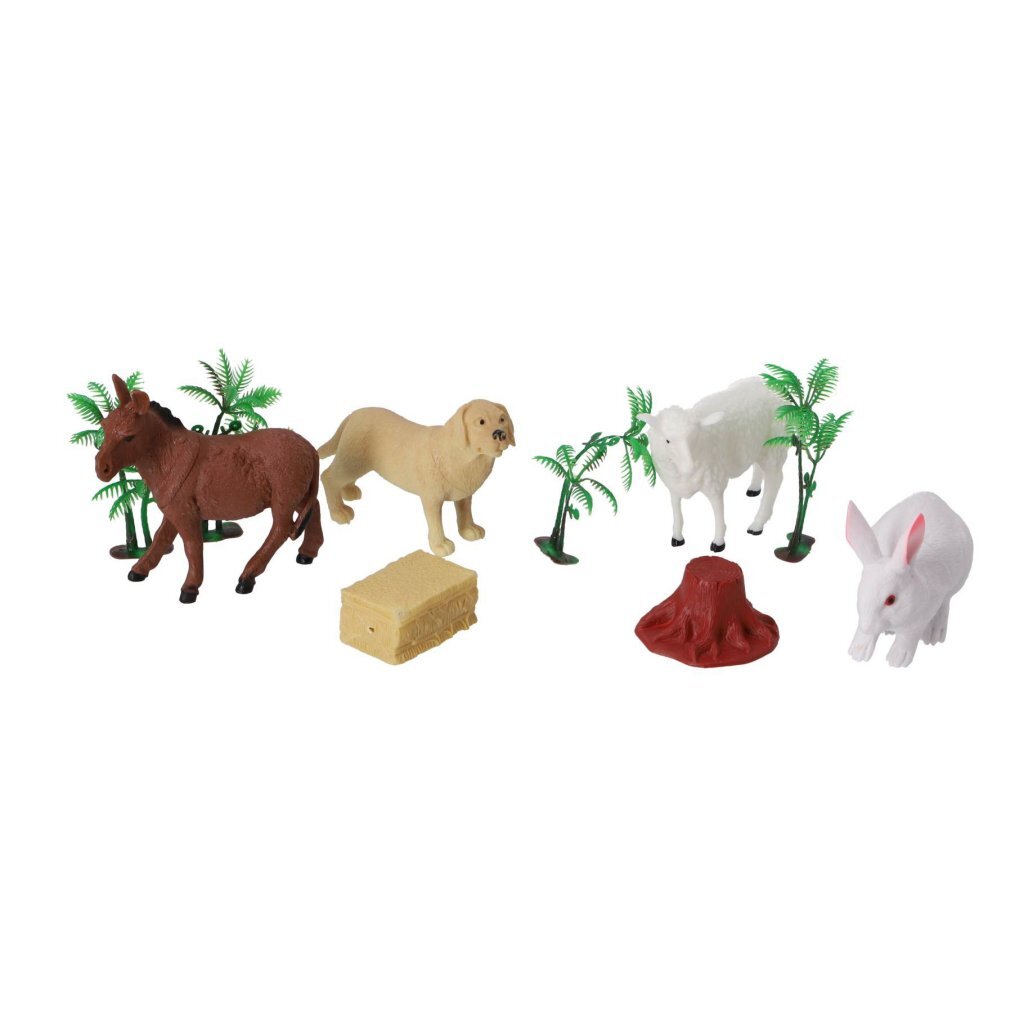 Overige Merken Boerderijdieren set 10-delig