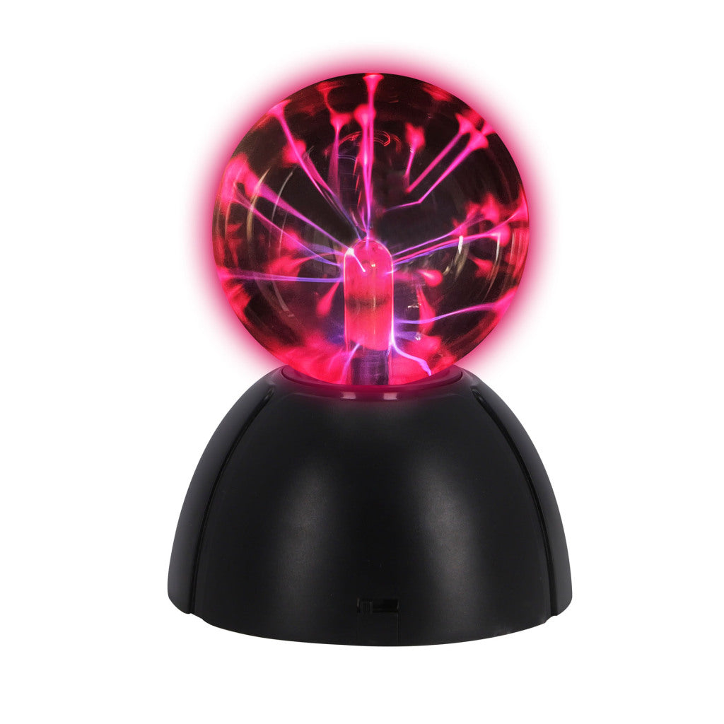 Overige Merken Party time plasma bol 7.5 cm zwart