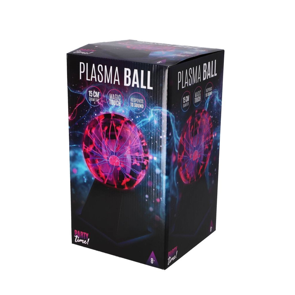 Overige Merken Party time plasma bal 15 cm