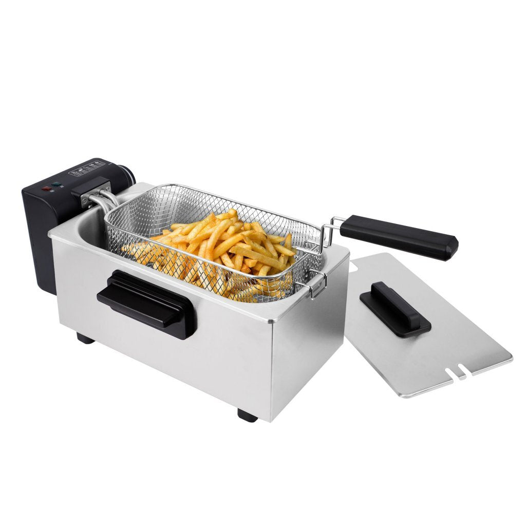 Daily Home friteuse 3l rvs zwart