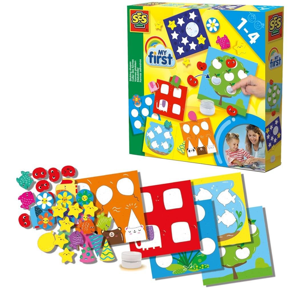 SES Creative Ses my first vormen plakken