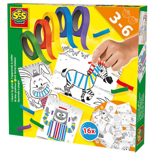 SES Creative Ses ik leer plakken