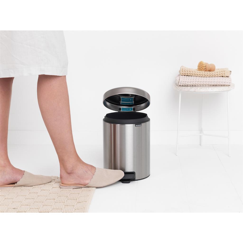 Brabantia pedaalemmer newicon 5l mattste