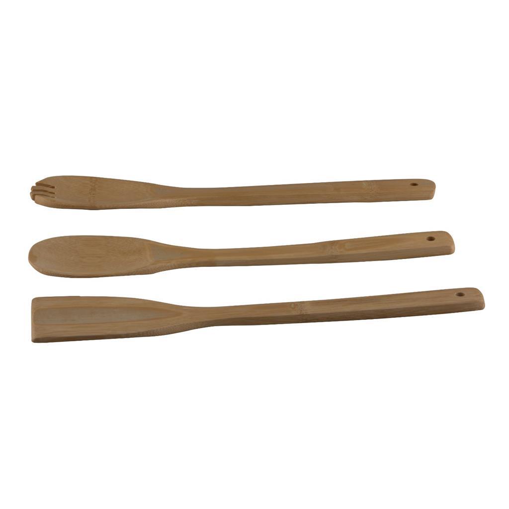 Alpina Spatelset bamboe 29,5cm set a 3 stuks