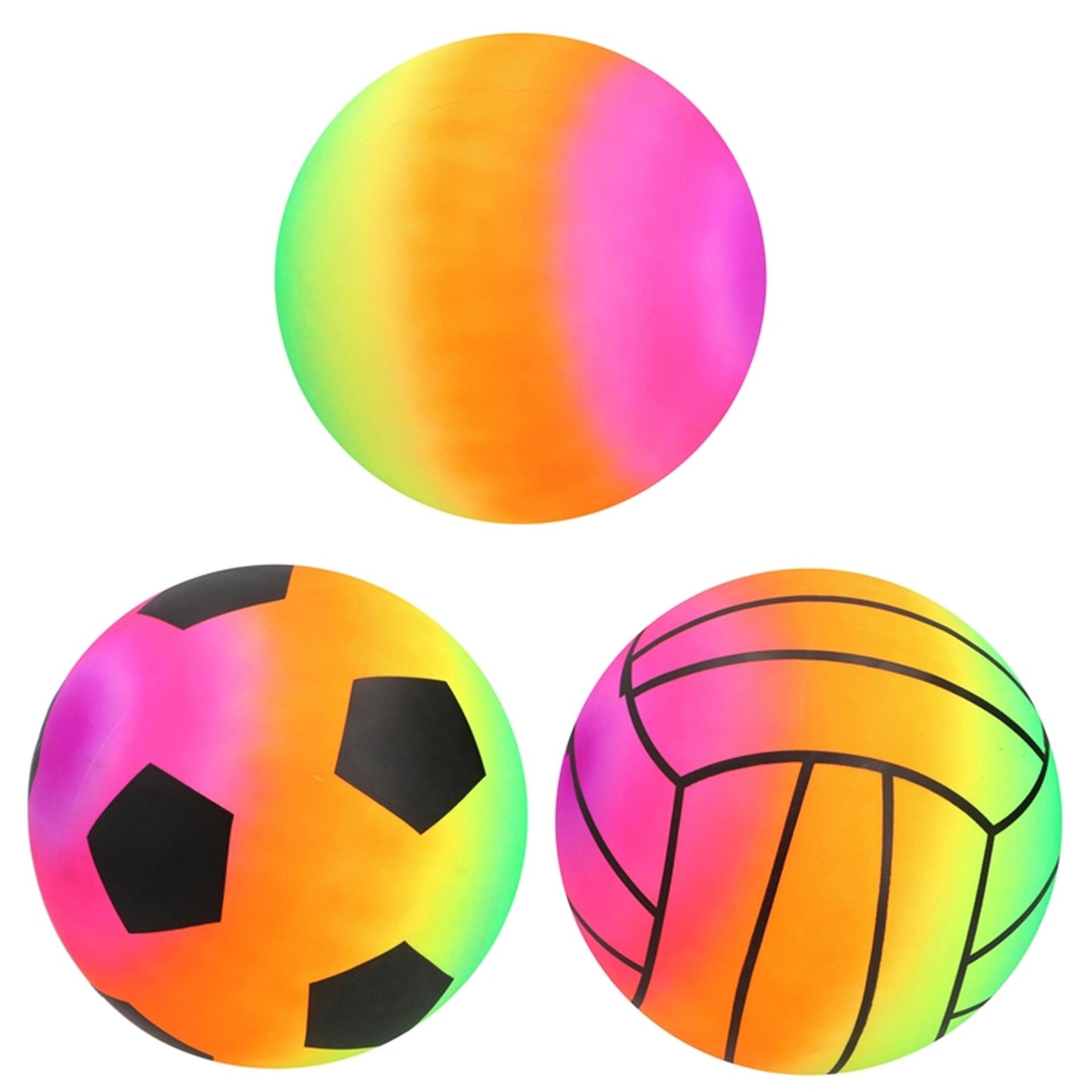Scatch Bal regenboog, ø23cm