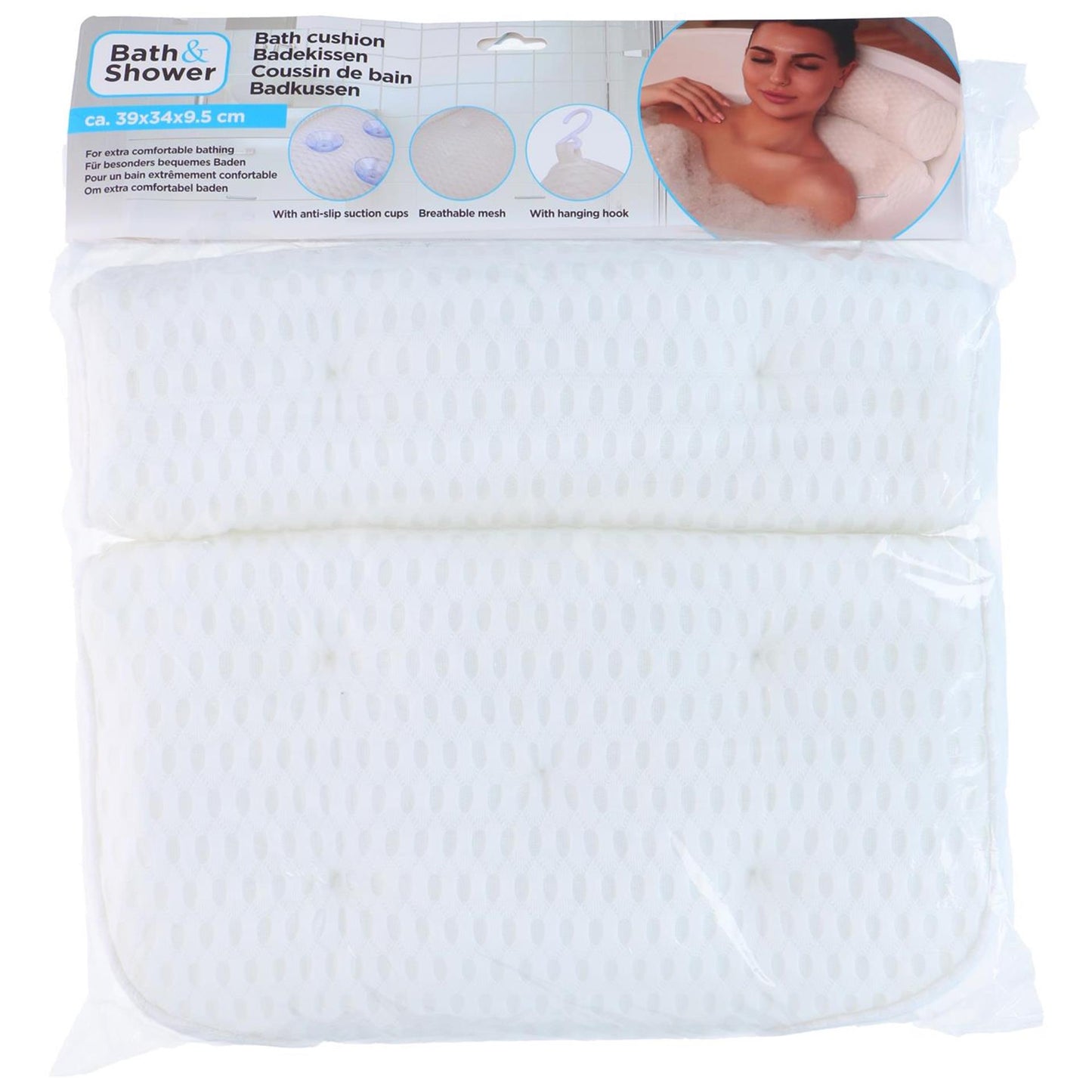 Touch Of Beauty Bad kussen 39x34x9,5cm