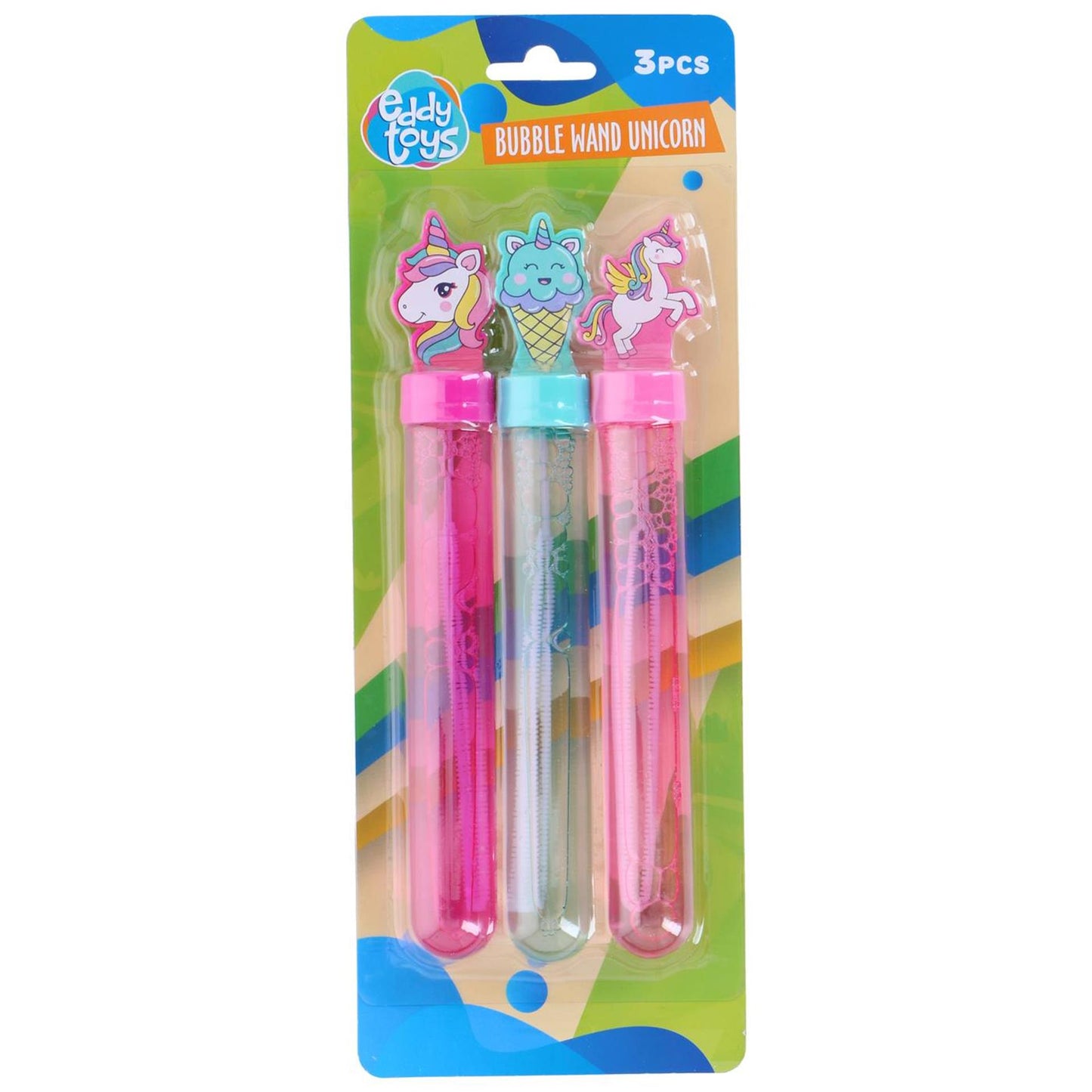 Bellenblaas Unicorn 59ml set a 3 stuks