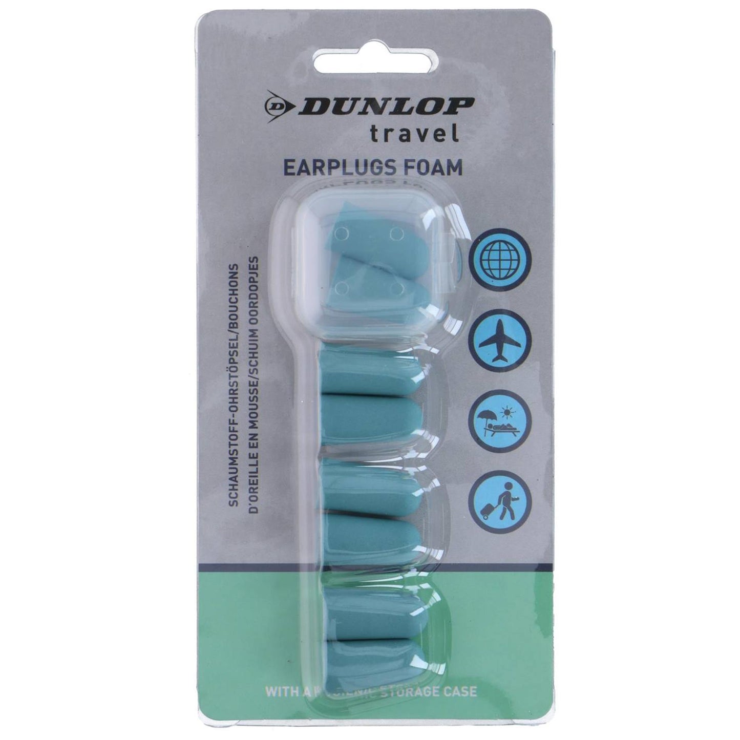Dunlop oordopjes foam set a 8 stuks