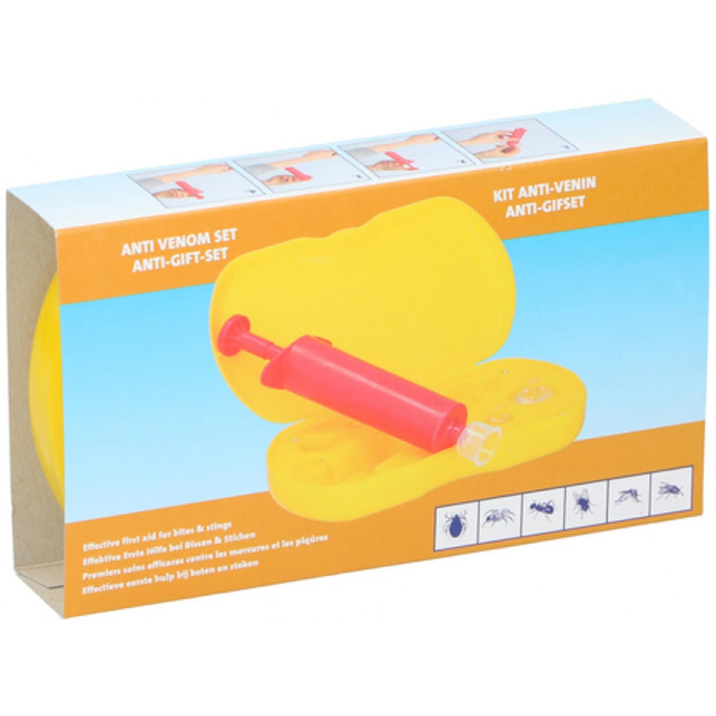 Lifetime Anti gifspuit beten+steken vacuumzuiger