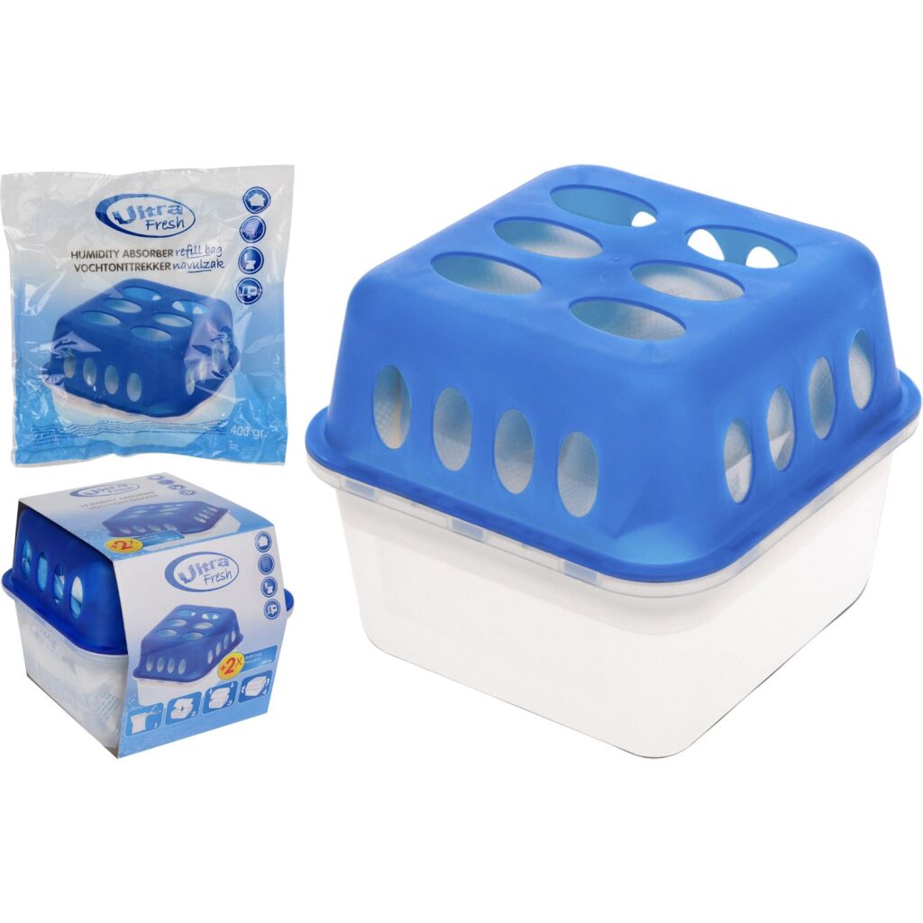 Basic Ultra fresh vochtontrekker blauw wit