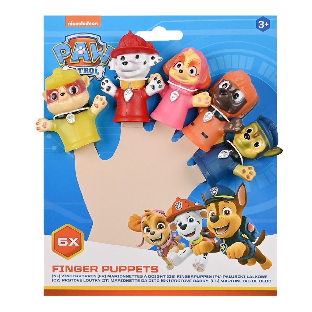 Wins Holland Vingerpopjes paw patrol, 5st.