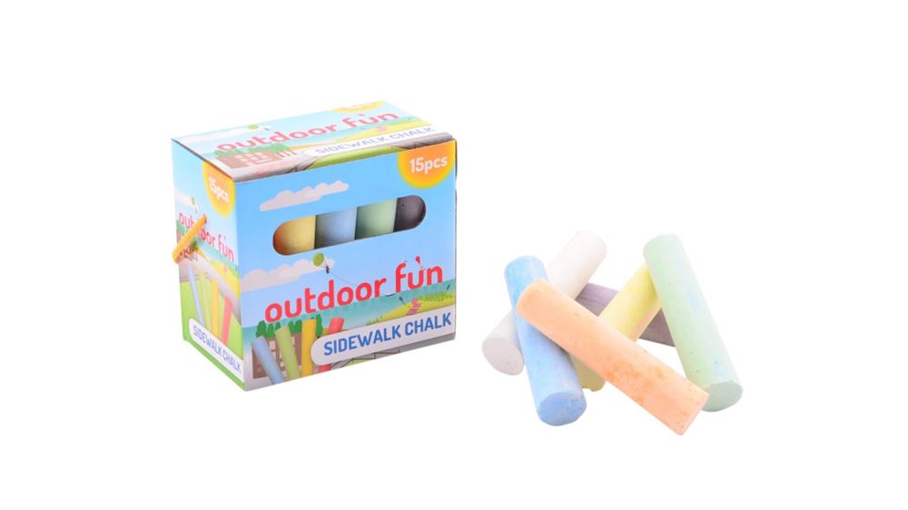 Outdoor Fun Stoepkrijt, 15dlg.