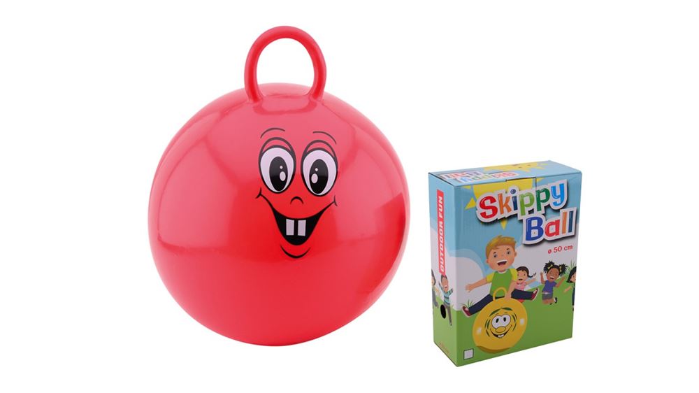 Outdoor Fun skippybal 50 cm. 2 assorti