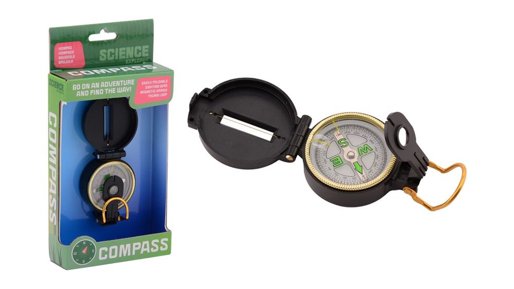 Johntoy Science explorer kompas in doos