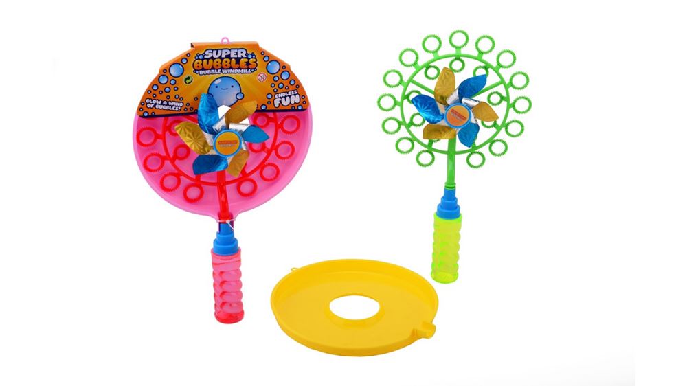 John Toys John toy bellenblaasmolen + bellenblaas