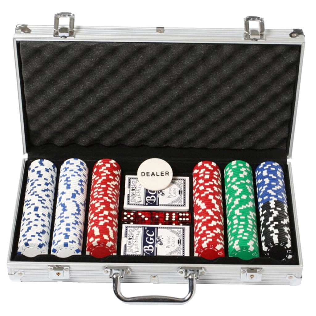 Basic Poker set in aluminium koffer