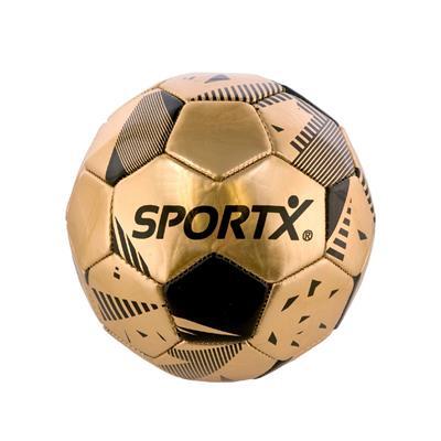 SportX mini voetbal gold metallic 2ass 160-180gr.