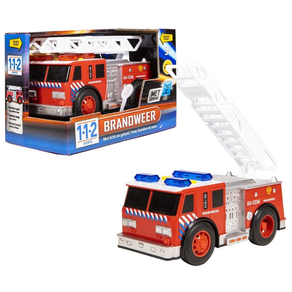 City 112 rescue racers brandweer met licht en geluid
